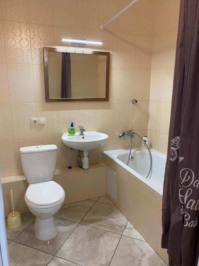 Cozy Apartment on Gmyri 12b near metro Poznyaki - Chambres d'hôtes Kiev