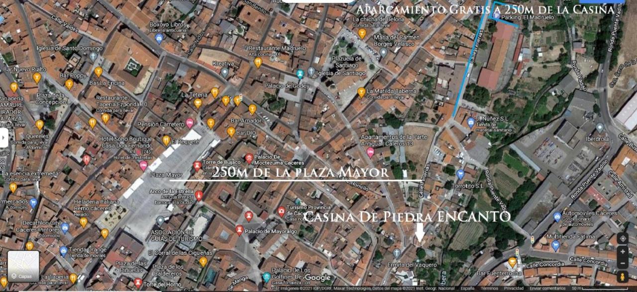 La Casina de Piedra ENCANTO - Parte Antigua de Cáceres - B&B Cáceres