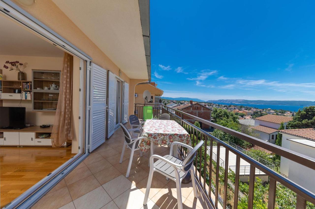 Apartment mit 2 Schlafzimmern, einem Balkon und Meerblick