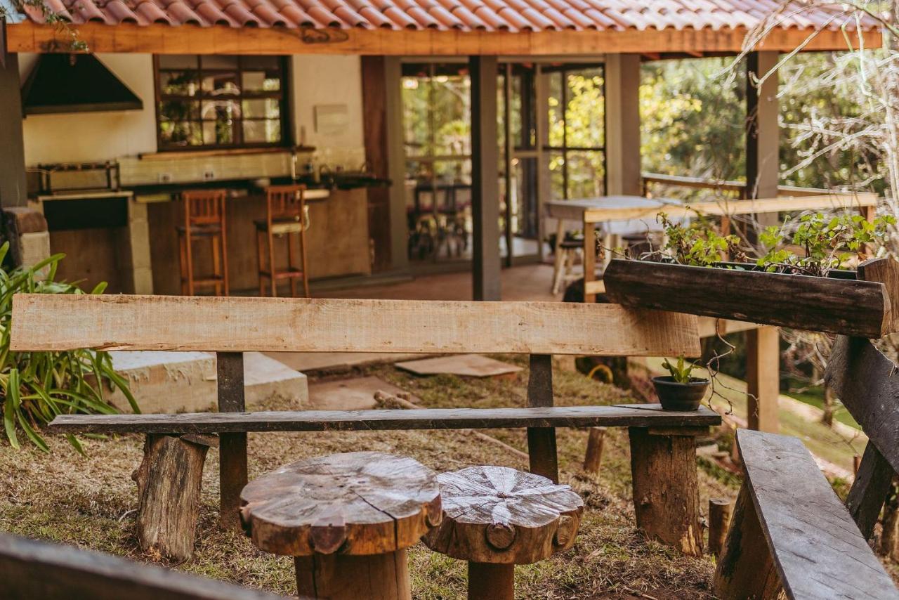 Chalé com lareira e aquecedor próximo ao Capivari - B&B