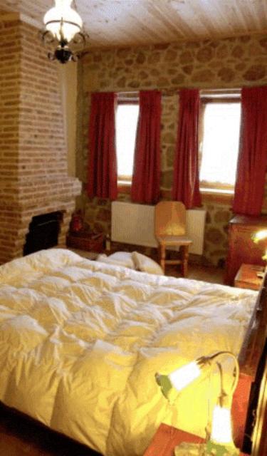 Tweepersoonskamer met Open Haard en Uitzicht op het Meer