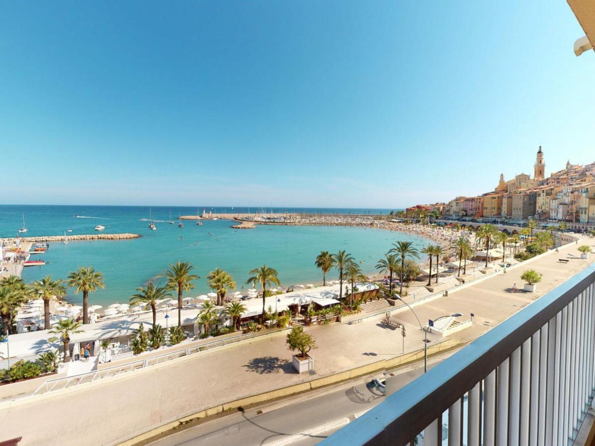 Superbe 2P au 5ème étage avec terrasse face à la mer et parking privé - Menton, Garavan - FR-1-196-293 - Chambres d’hôtes