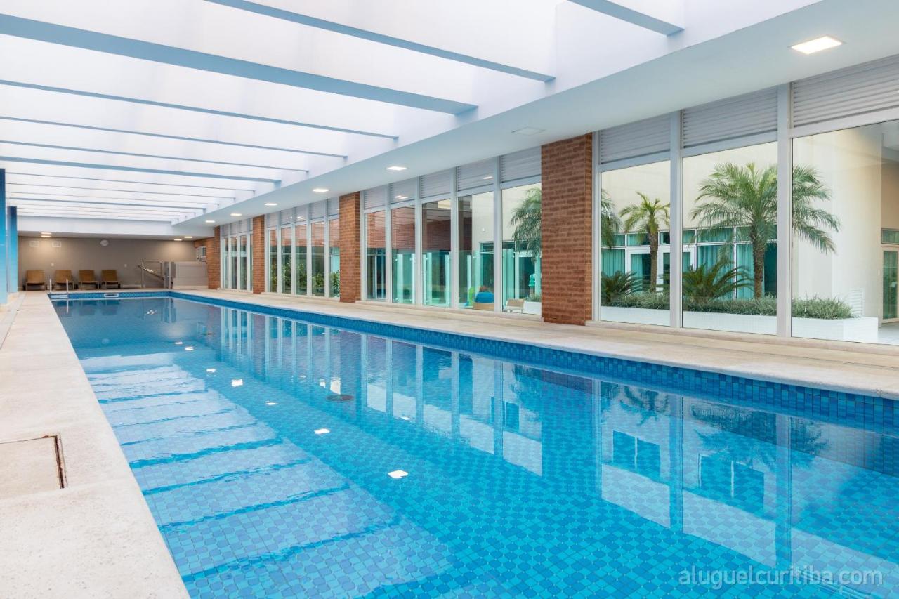 Luxuoso Apto Em Frente Ao Shopping Curitiba - Piscina, Academia e Sauna - Chambres d'hôtes Curitiba