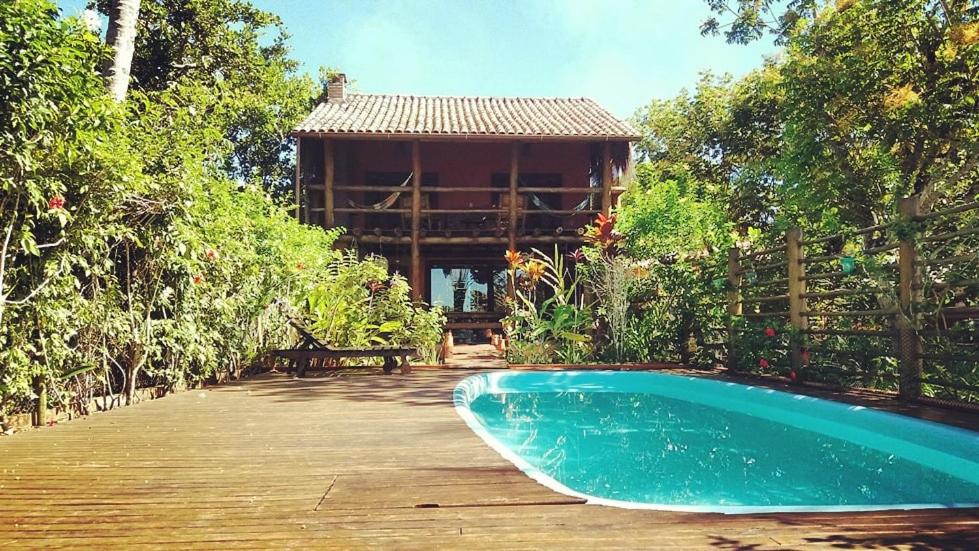 Casa de Temporada 4 Coqueiros, Piscina, 16 Hóspedes, 4 Suítes e Churrasqueira em Itacaré na Bahia - Chambres d'hôtes Itacaré