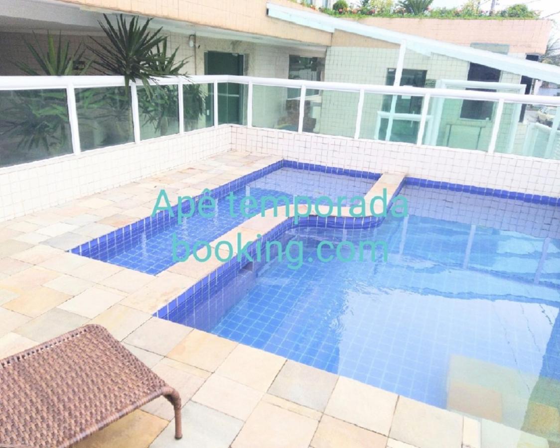 Apê Temporada Praia Grande SP Completo com Piscina, Churrasqueira, Estacionamento - B&B
