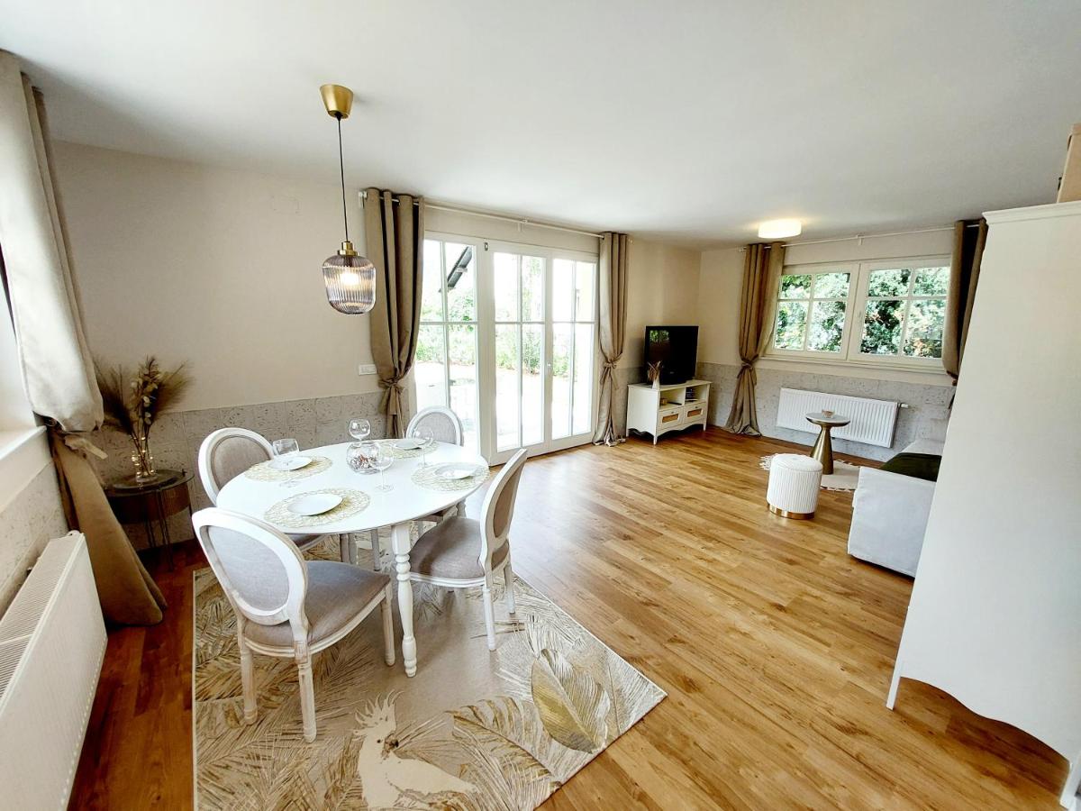 Apartment mit Gartenblick