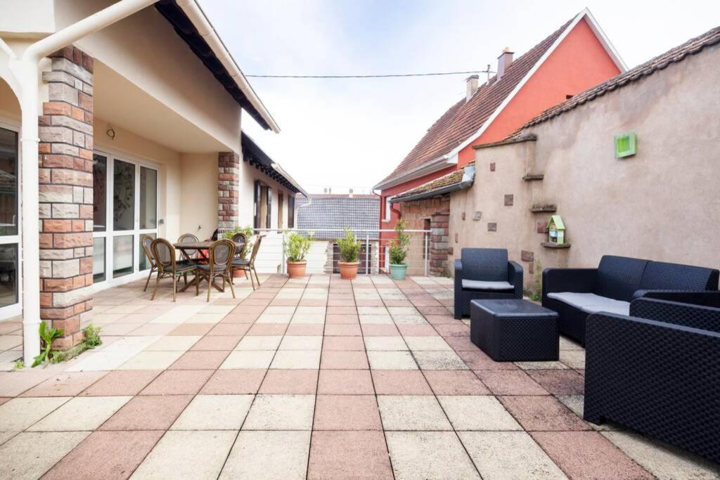 B&B Ettendorf - Spacieux Appartement 3 CHBR,,Terrasse,Adapté Bébé - Bed and Breakfast Ettendorf