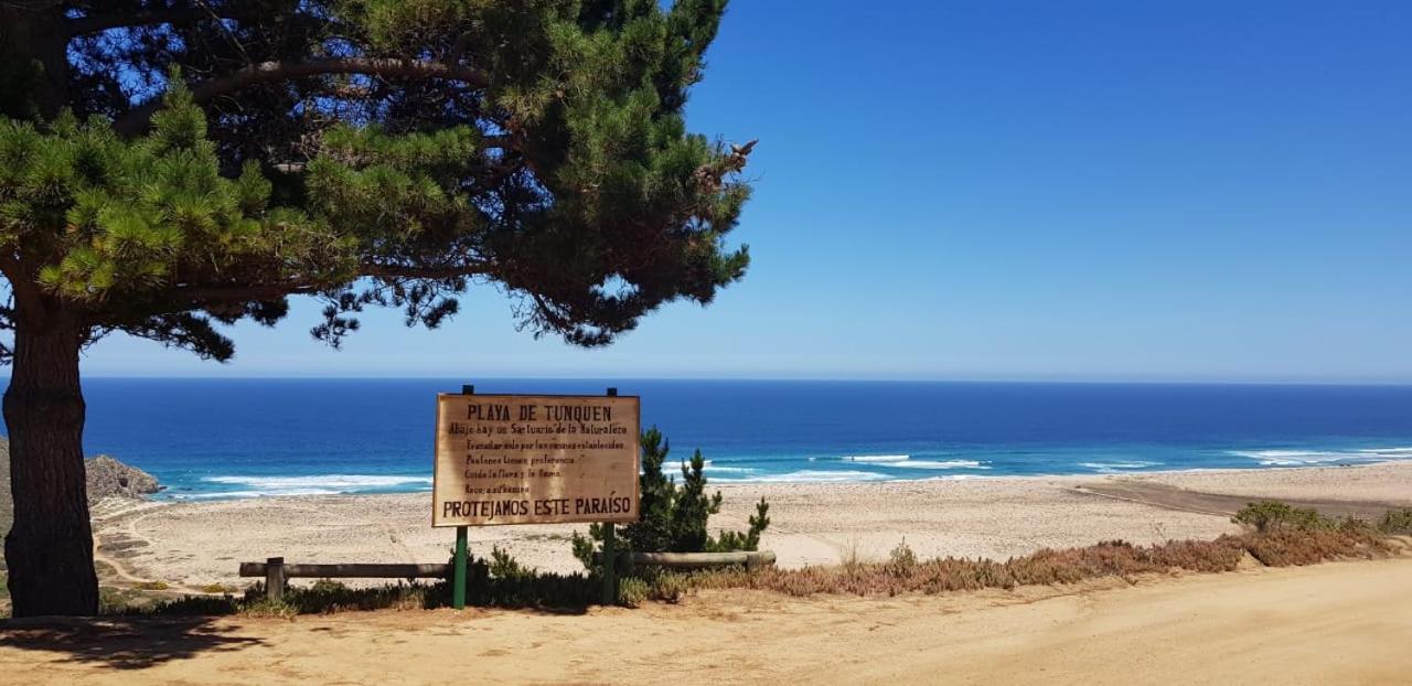 Tunquen Campomar Quincho y Piscina - Ferienwohnung Algarrobo