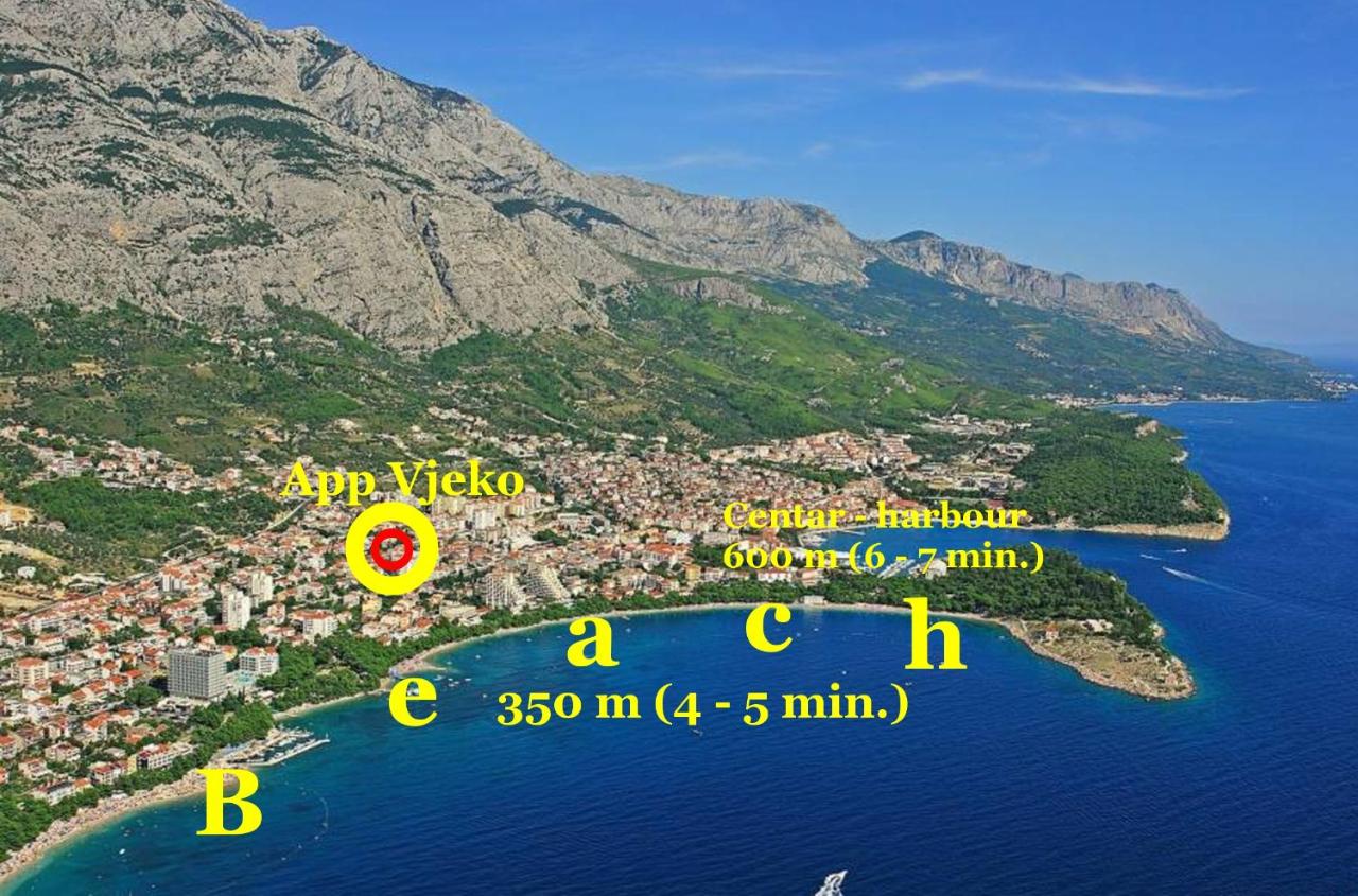Apartments Vjeko - Ferienwohnung Makarska