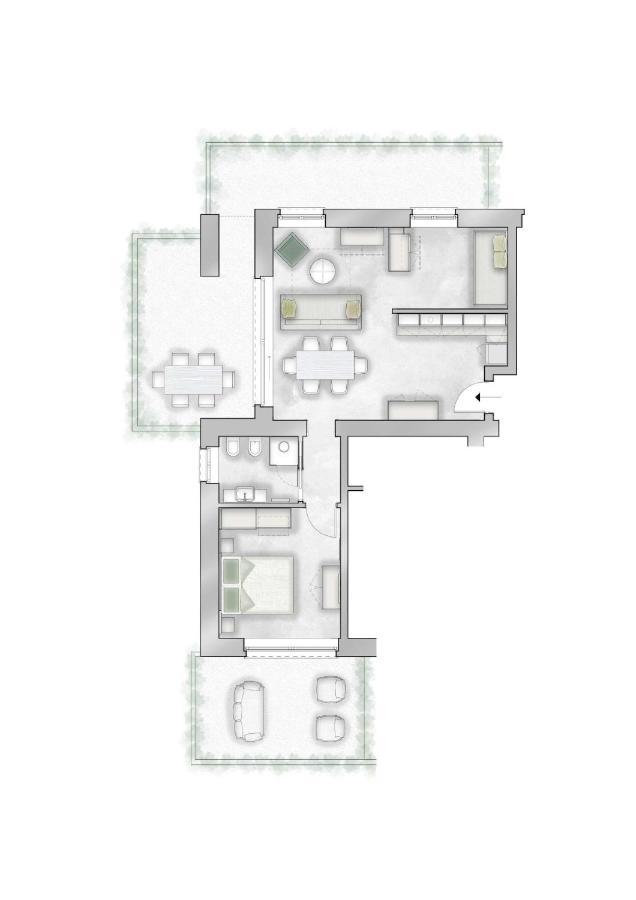 Appartamento con 2 Camere da Letto