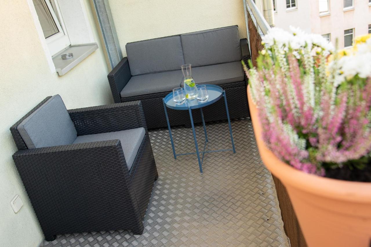 Stilvolles Apartment - Balkon, Netflix, Nespresso, Zentral, Messe - Chambres d'hôtes Chemnitz