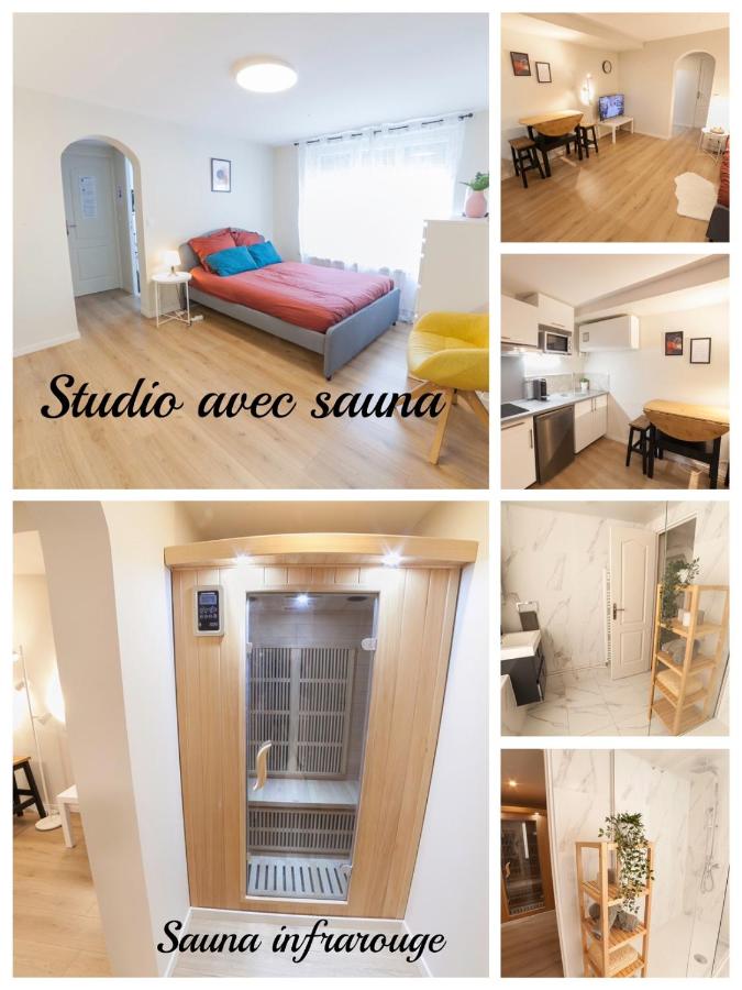 PRESTIGELOC - 3 Studios au Choix - 2 avec Sauna privé gratuit, 1 avec 3 Couchages, Centre-ville - B&B Orléans