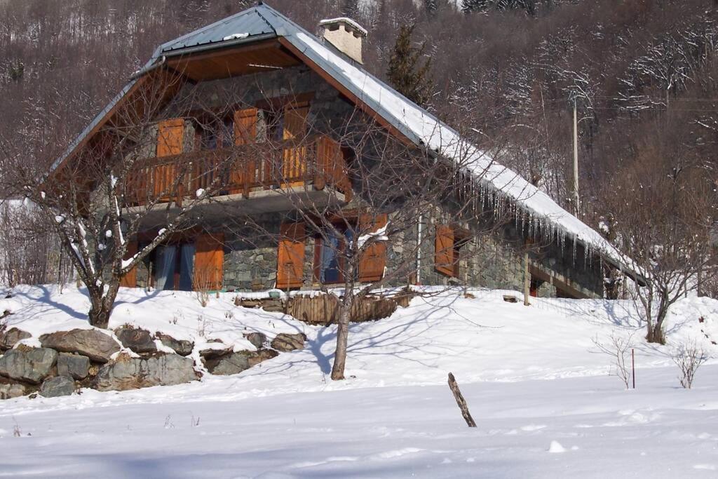 Rustic & A Chalet 'Le Sert du Grey - Vaujany - Ferienwohnung