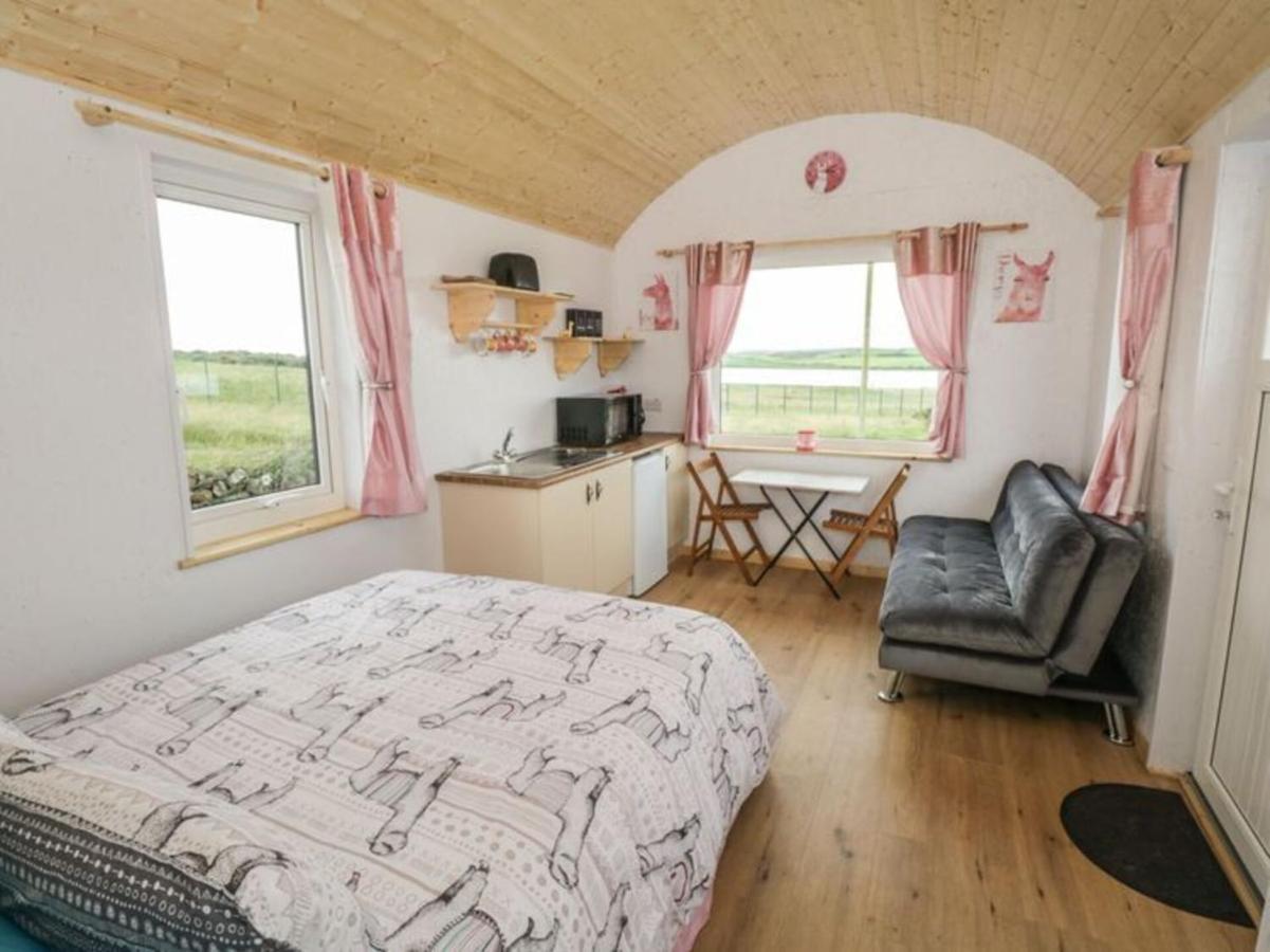 B&B Ballyshannon - The Beautiful Lazy Llama Shepherd Hut Farm Stay - Bed and Breakfast Ballyshannon