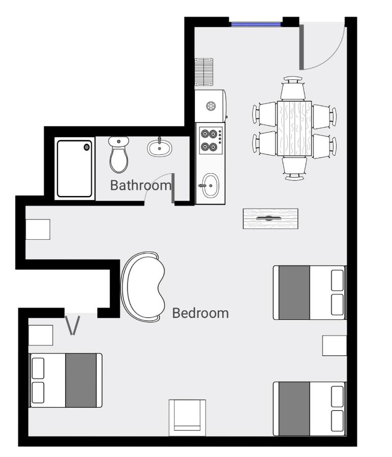 Superior Appartement met 1 Slaapkamer