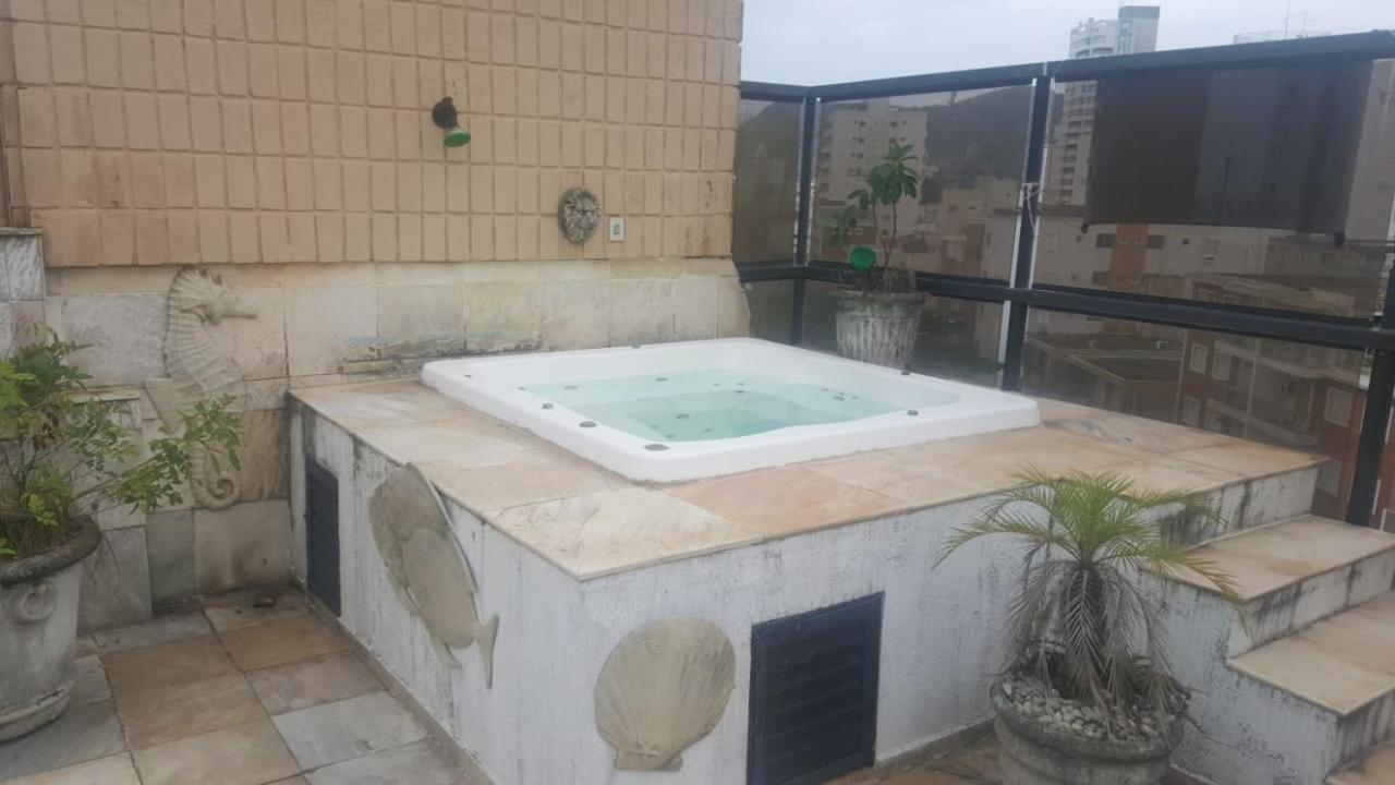 Cobertura no Guarujá- Astúrias a 3 min da praia - Chambres d'hôtes Guarujá