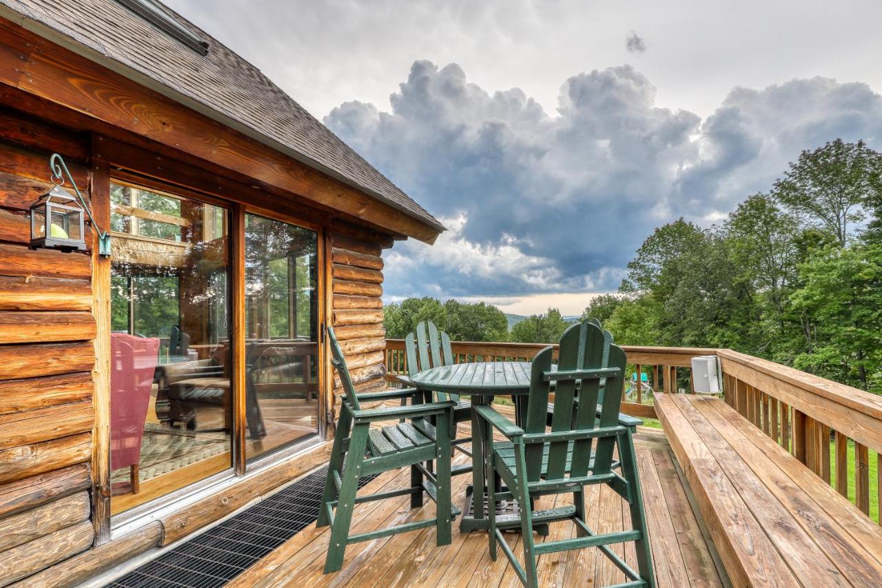 B&B Andover - Log Cabin with a View - Bed and Breakfast Andover
