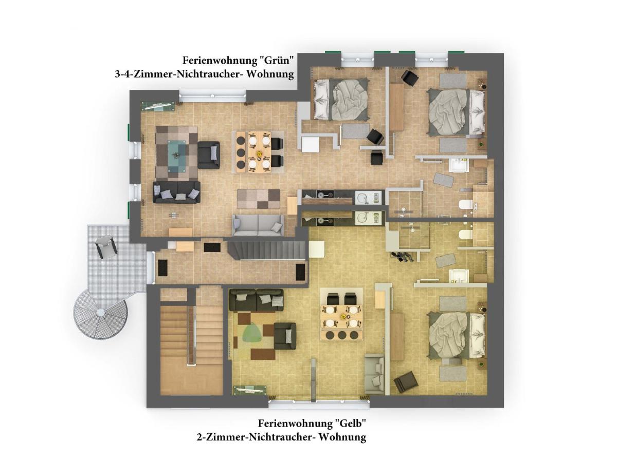 Appartement 2 Chambres