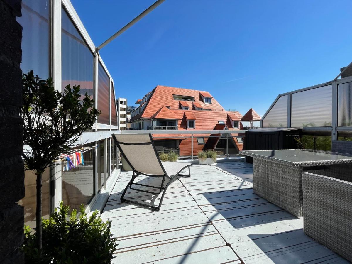 Penthousestudio met groot zonneterras