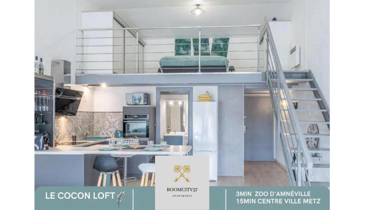 Le Cocon Loft Metz Luxembourg Un-Séjour-à-Part - B&B Amnéville