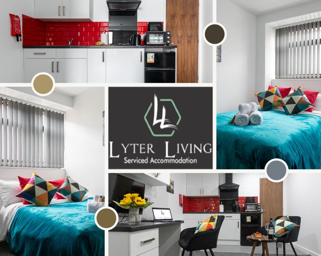 B&B Leicester - Studio Apartments by Lyter Living Desks & Wifi - Monthly Stays Available - Bed and Breakfast Leicester