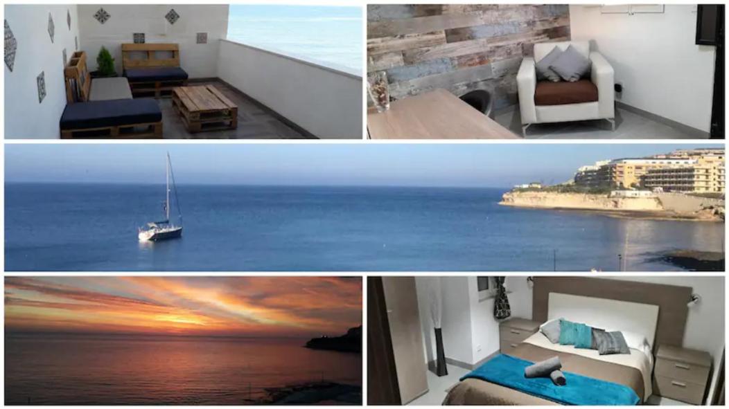 B&B Marsalforn - Serenity Sea-view Maisonette - Bed and Breakfast Marsalforn