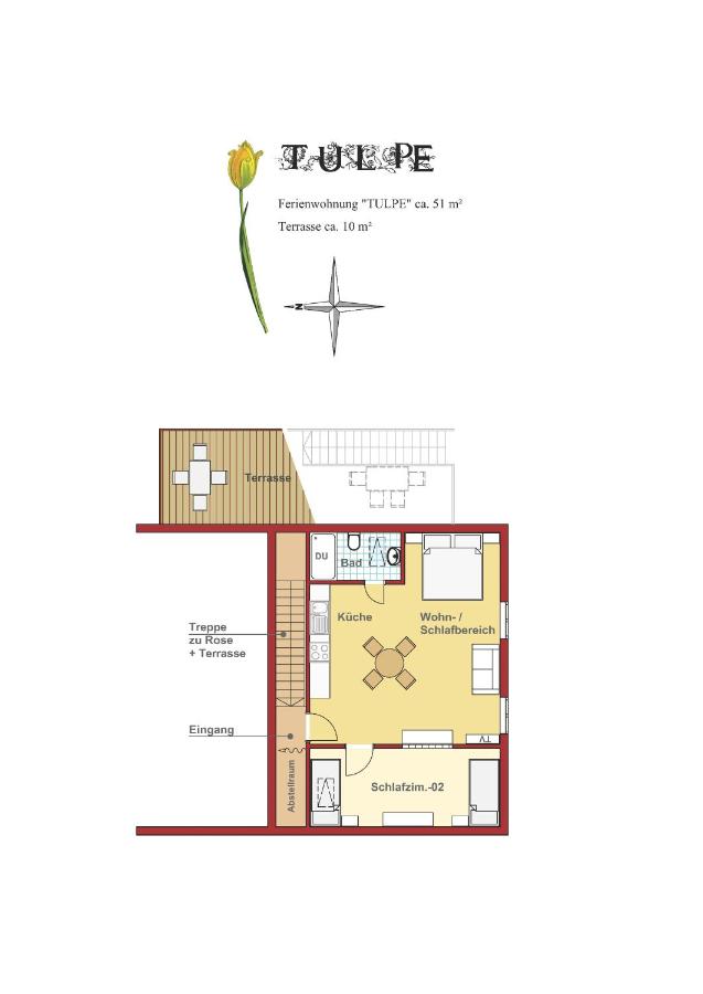 Apartment with Shower