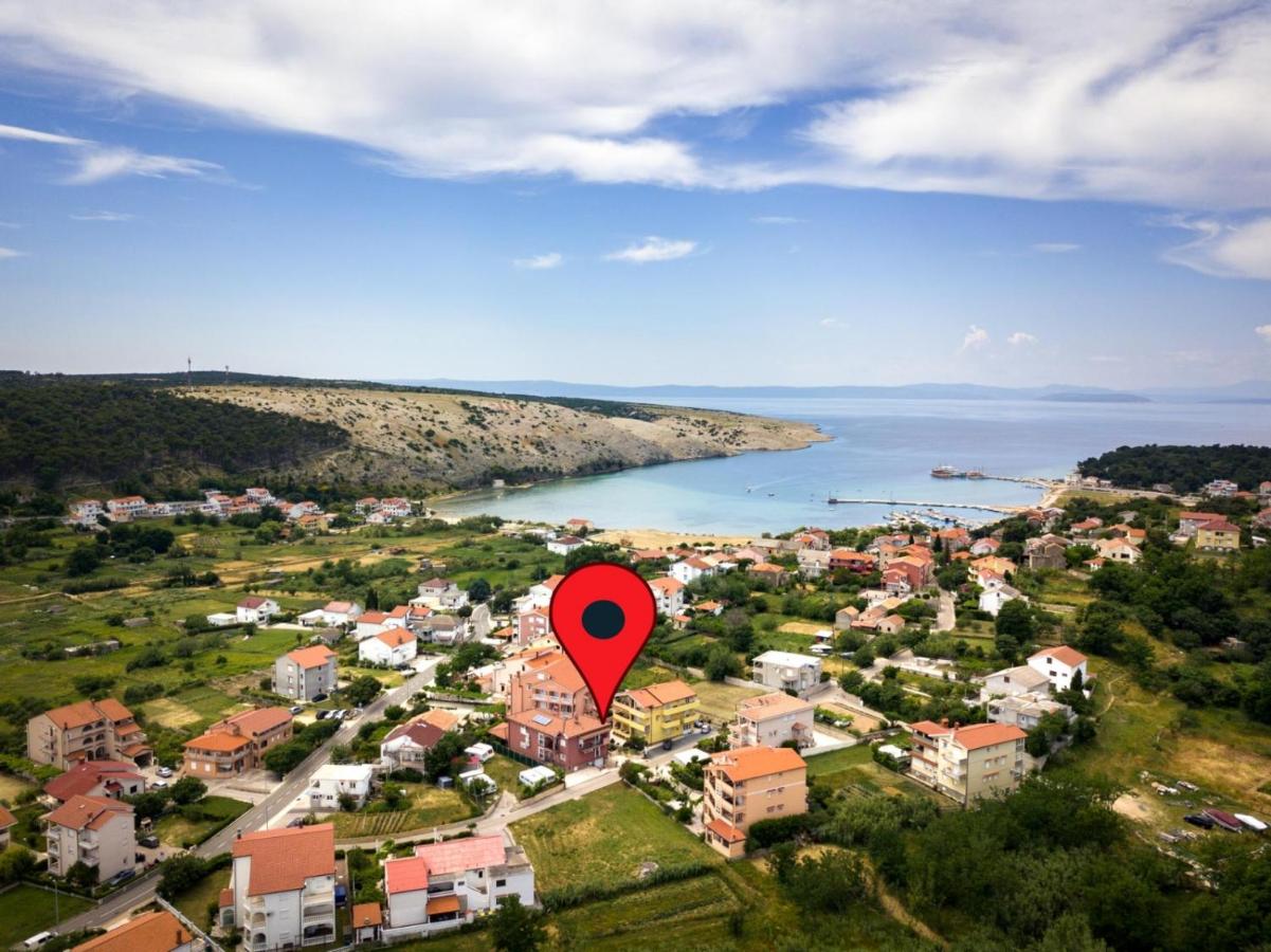 Apartment in Lopar with balcony, air conditioning, WiFi, washing machine (4886-4) - Chambres d'hôtes Lopar