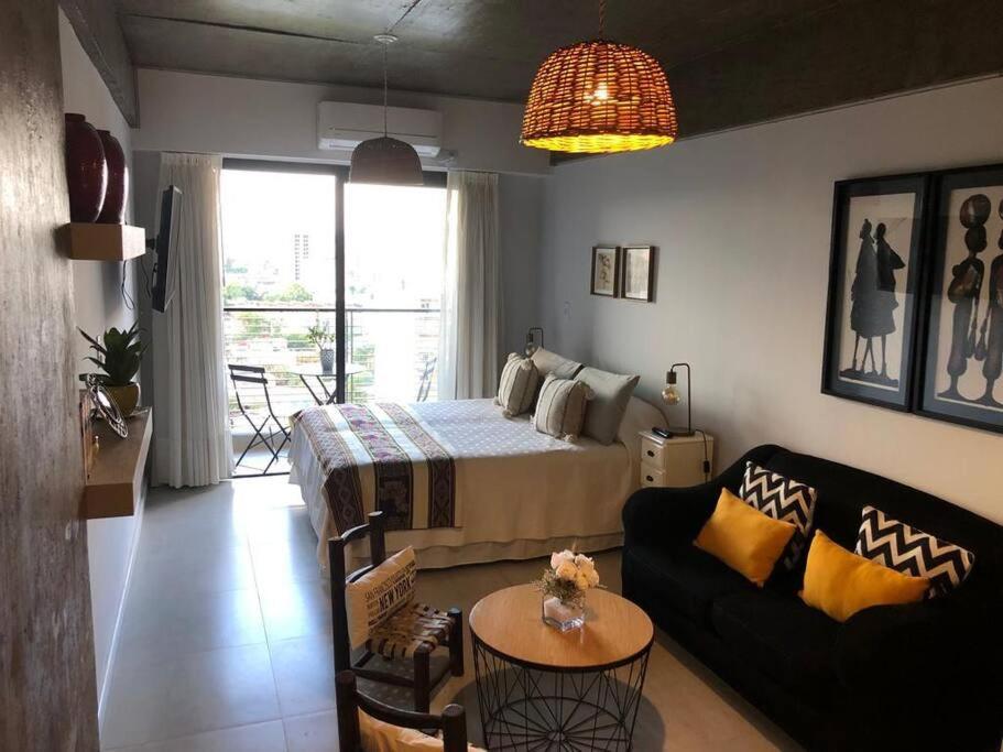 Hermoso y moderno mono ambiente en barrio sur - Chambres d’hôtes