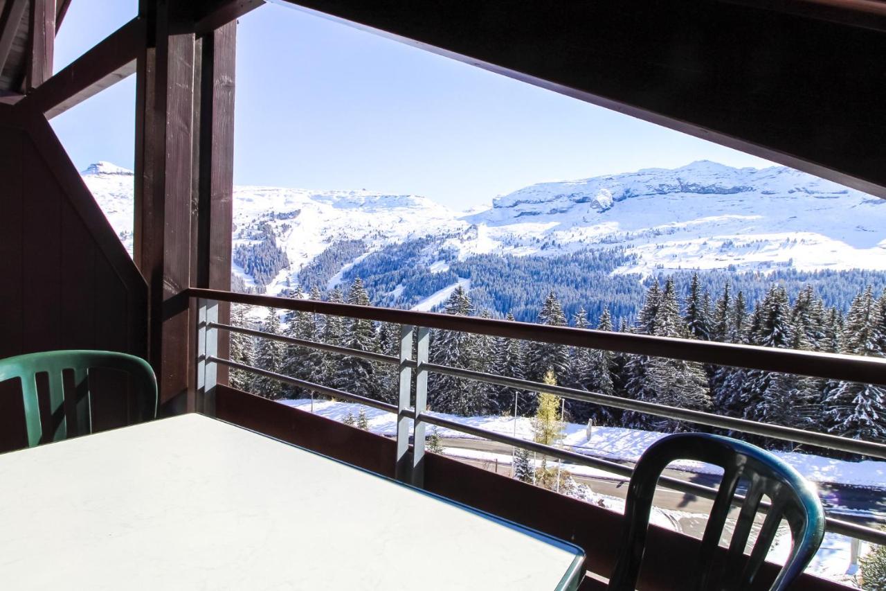 B&B Flaine - Beautiful one-bedroom apartment with fireplace and stunning views - Bed and Breakfast Flaine