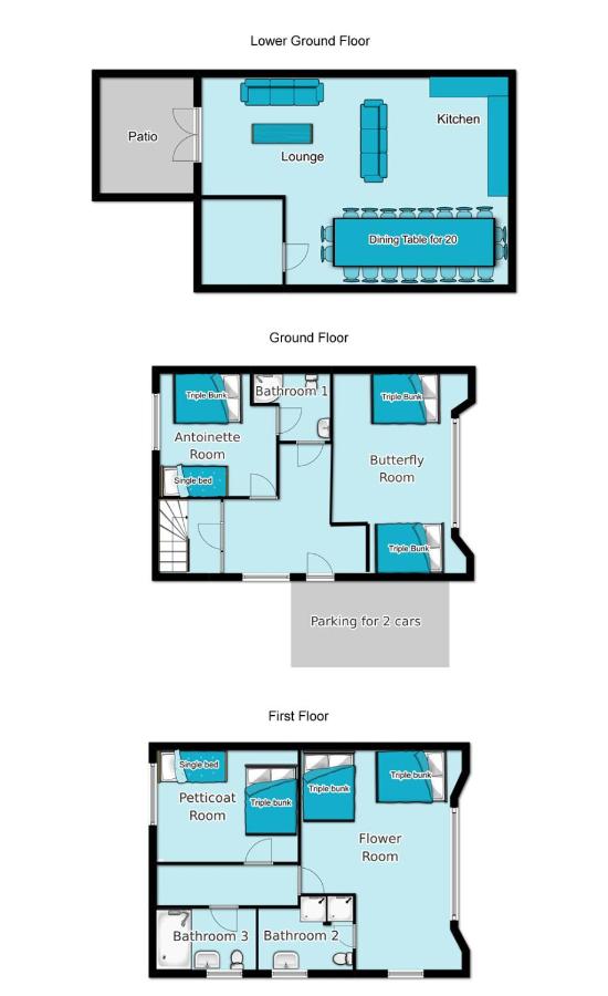 Little Paris - Parking - by Brighton Holiday Lets - B&B