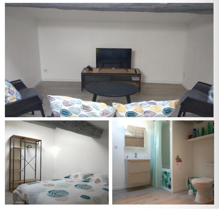 B&B Lorette - T3 - 3 à 4 personnes, draps et serviettes en option - Bed and Breakfast Lorette