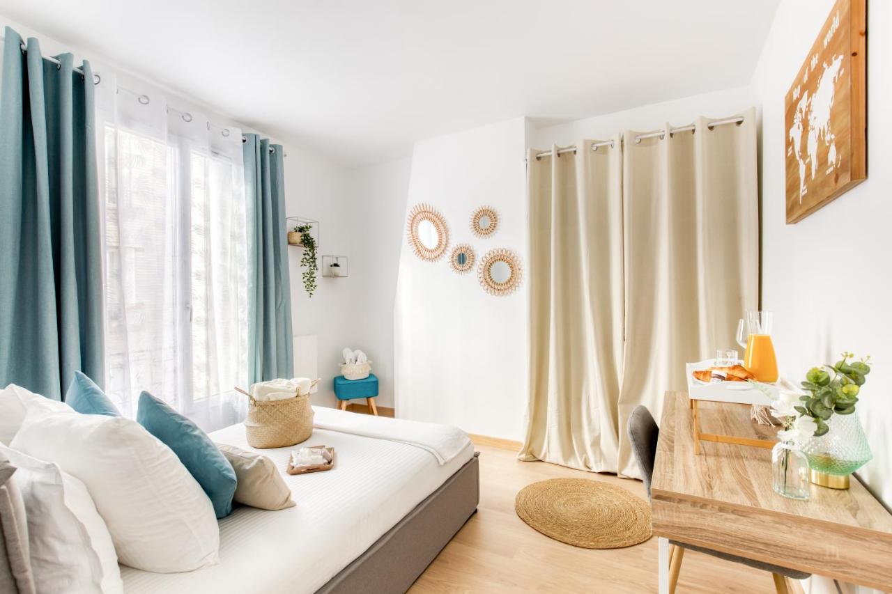 B&B Pantin - Grand Line - Parking- Métro 5 - Easy Check-in - Netflix - Disney Plus - Bed and Breakfast Pantin