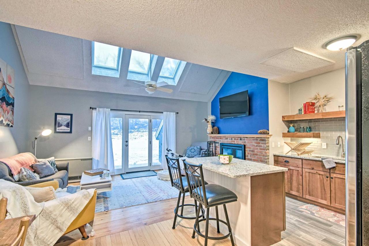Ski-InandSki-Out Tenney Mountain Condo with Fireplace! - B&B Plymouth