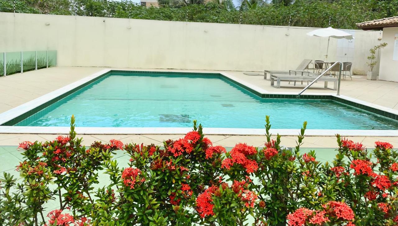 Cobertura Duplex: piscina, três quartos e beira á mar - Ferienwohnung Ilhéus