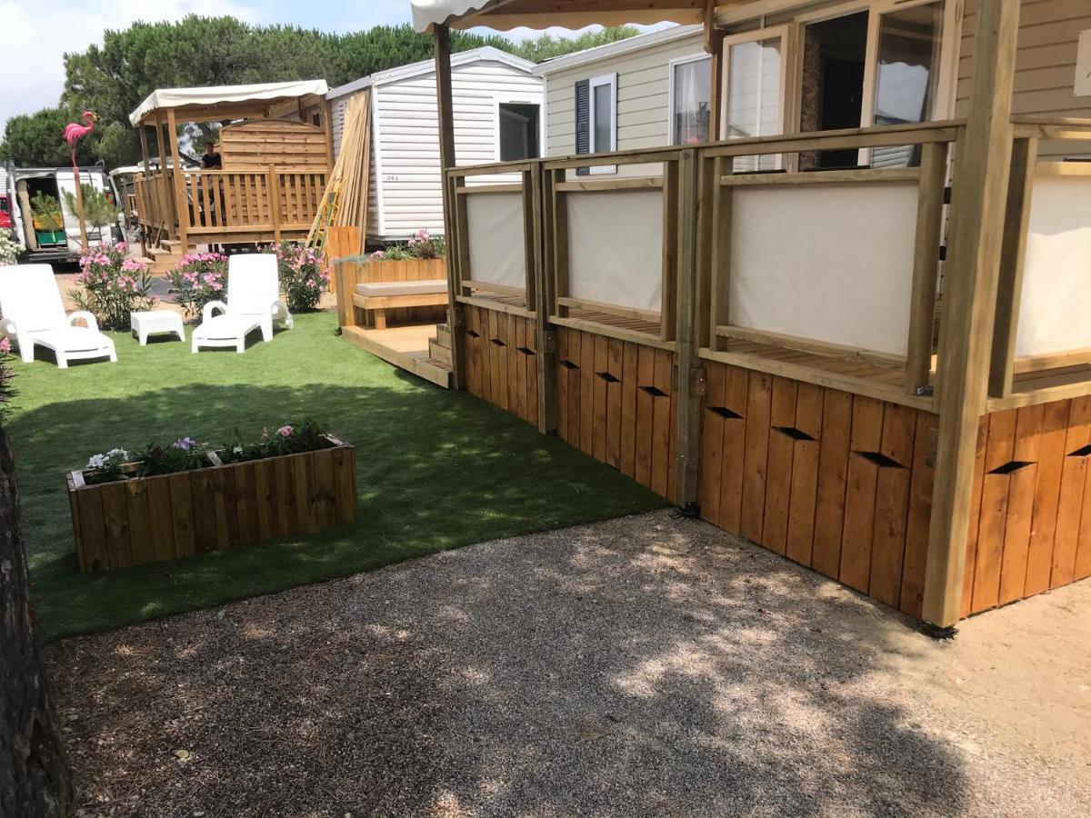 MOBIL HOME camping le Mar Estang bord de plage - B&B Canet-en-Roussillon