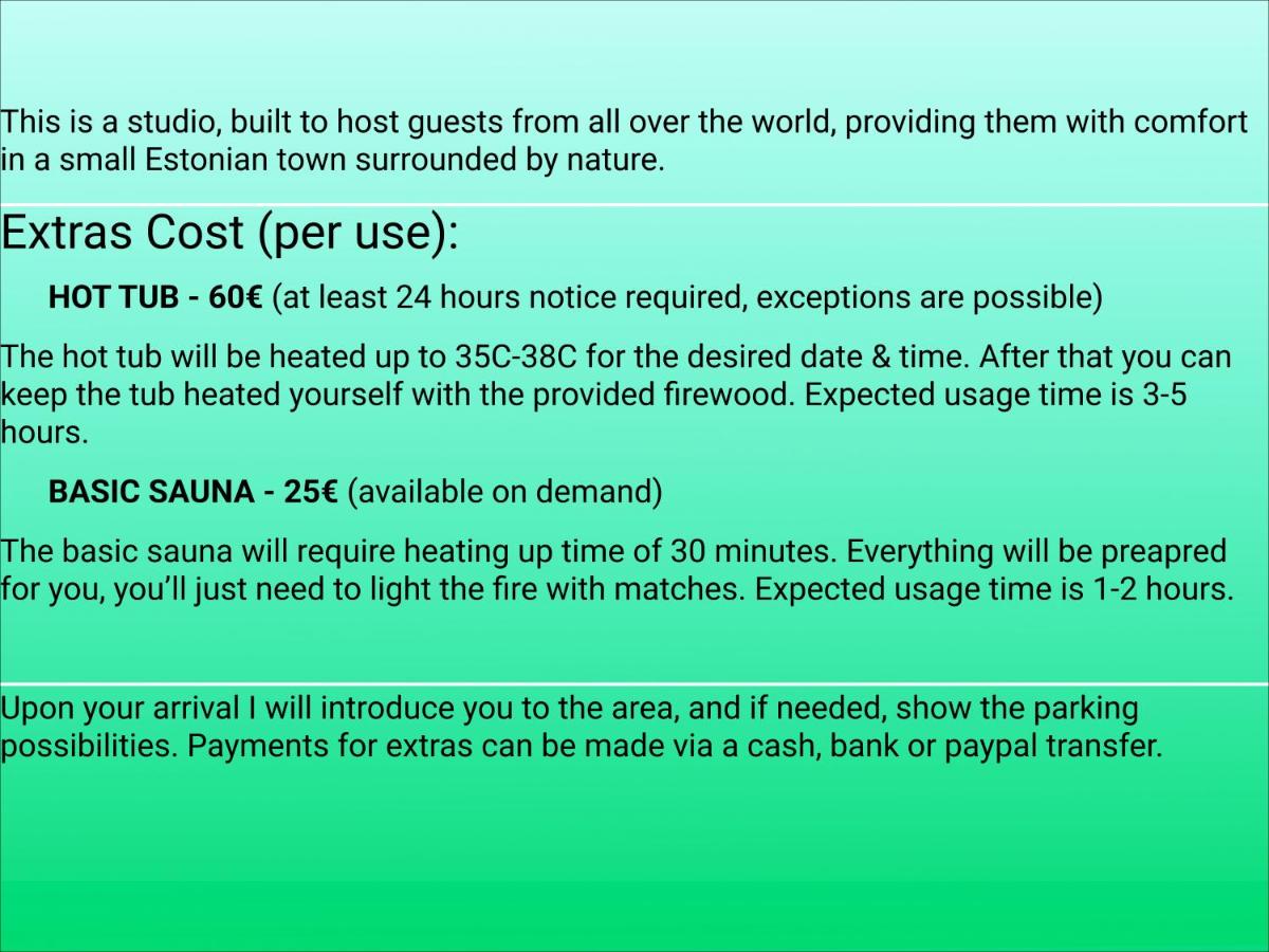 Purde Puhkemaja - Hot Tub l Sauna l BBQ - Chambres d’hôtes