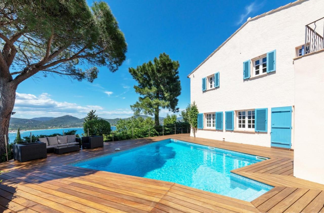 Villa with Magic view of Bay of Saint Tropez - Chambres d’hôtes