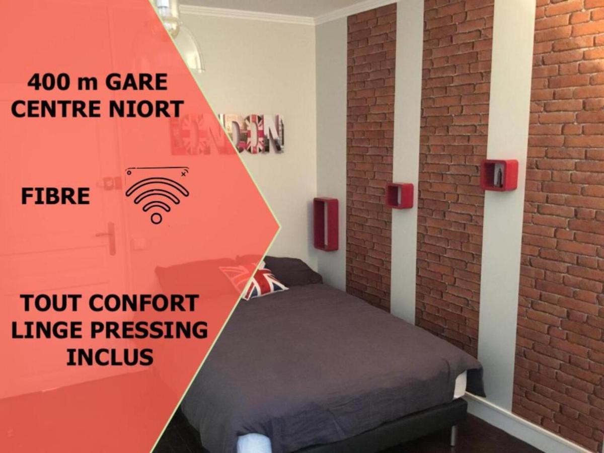 B&B Niort - Le Victoria centre 400m gare wifi linge de pressing - Bed and Breakfast Niort