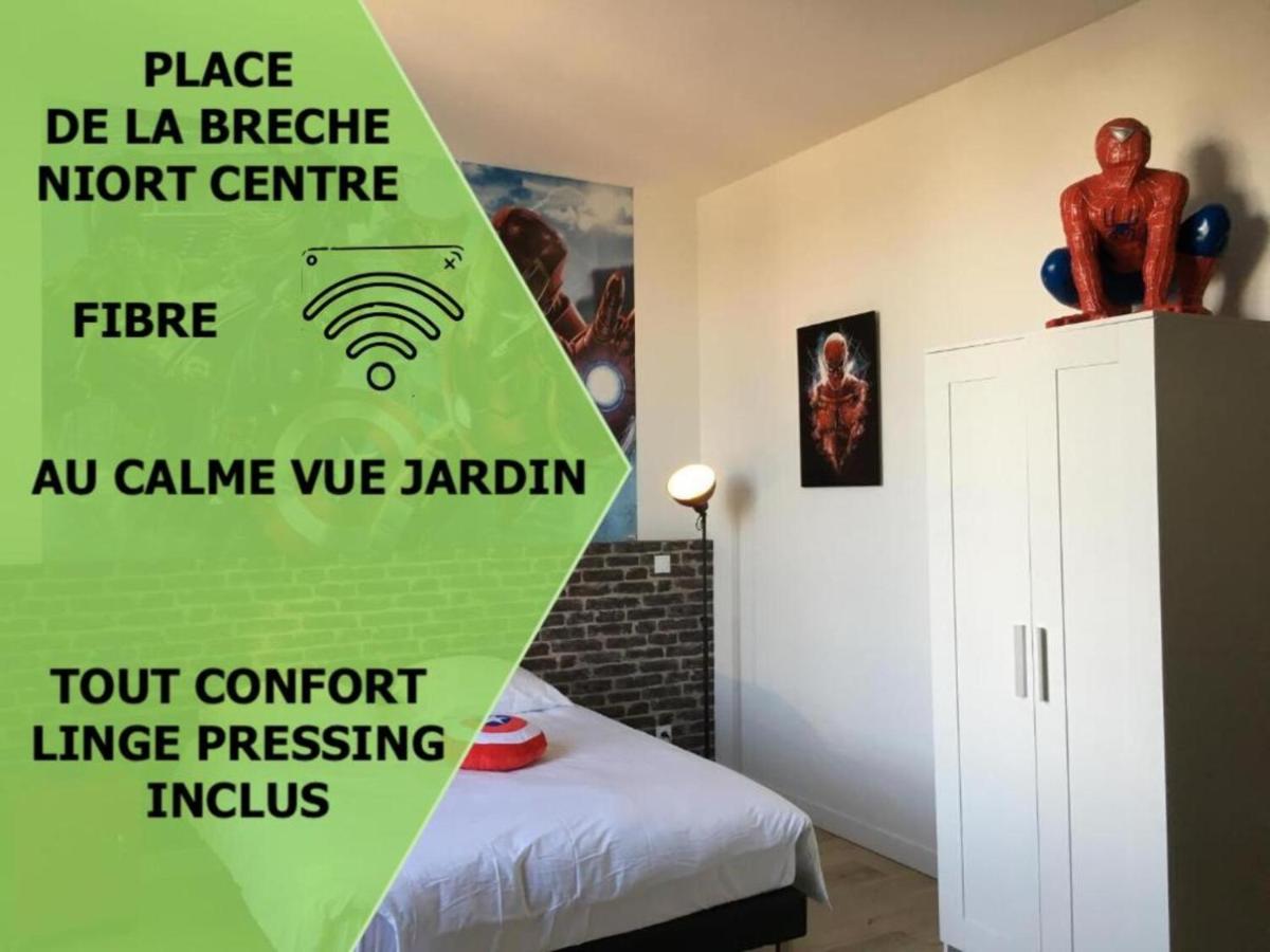 Le Marvel centre la Brèche wifi vue jardin - B&B