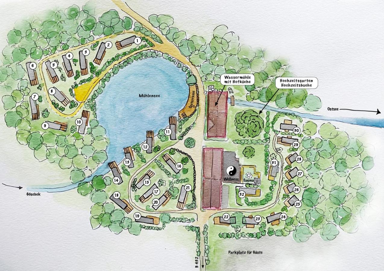 Gronenberger Mühle Haus 16 - B&B Scharbeutz