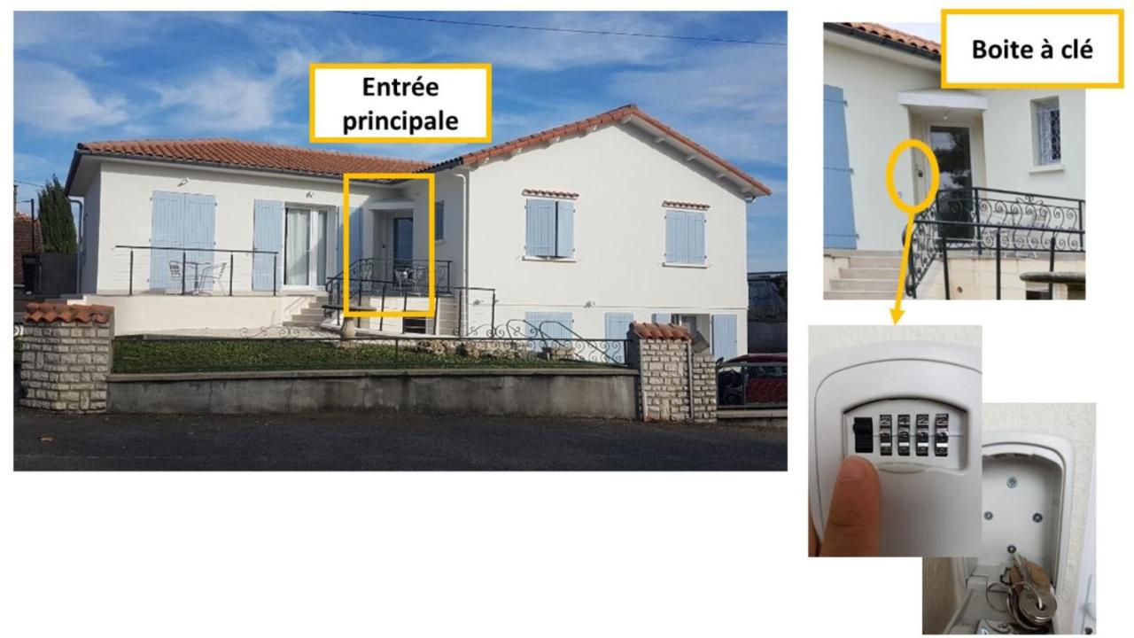 A1 SWEET HOMES Angouleme l Secteur Sillac l Parking gratuit - Animaux acceptés - Chambres d'hôtes Angoulême