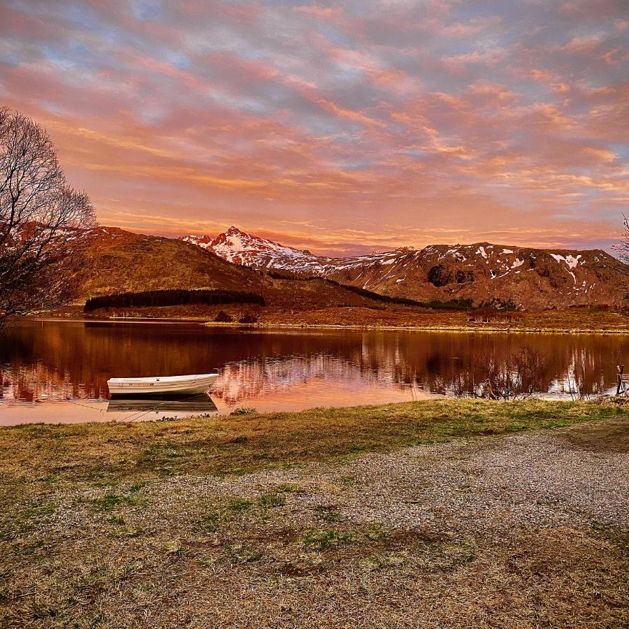 B&B Liland - Waterfront mountain view cabin Lofoten - Bed and Breakfast Liland