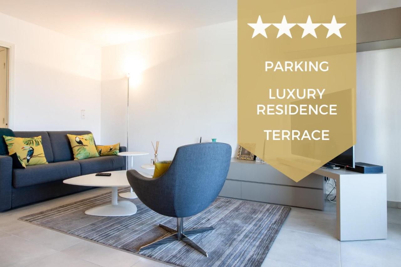 Renovated 2-Br Apartment with Terrace and Pool - Chambres d’hôtes Cannes