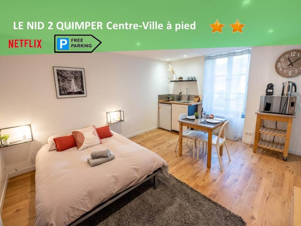 B&B Quimper - LE NID 2 QUIMPER BY Nid'Ouest - Bed and Breakfast Quimper