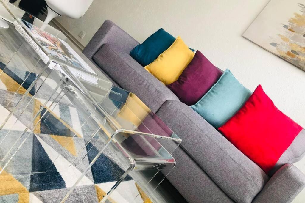 Superbe Appart 2 lits Style Contemporain - B&B Nancy