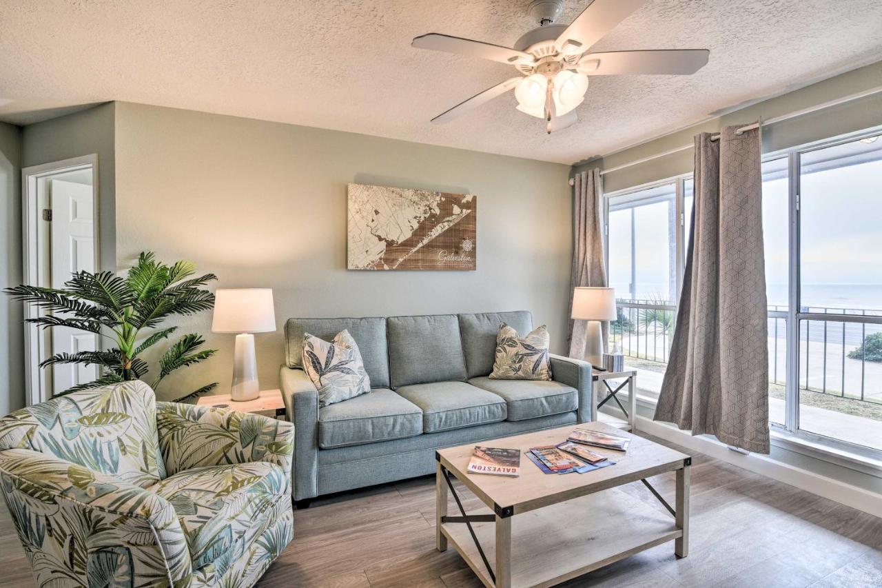 Gulf Views and Patio Lovely Galveston Condo! - B&B