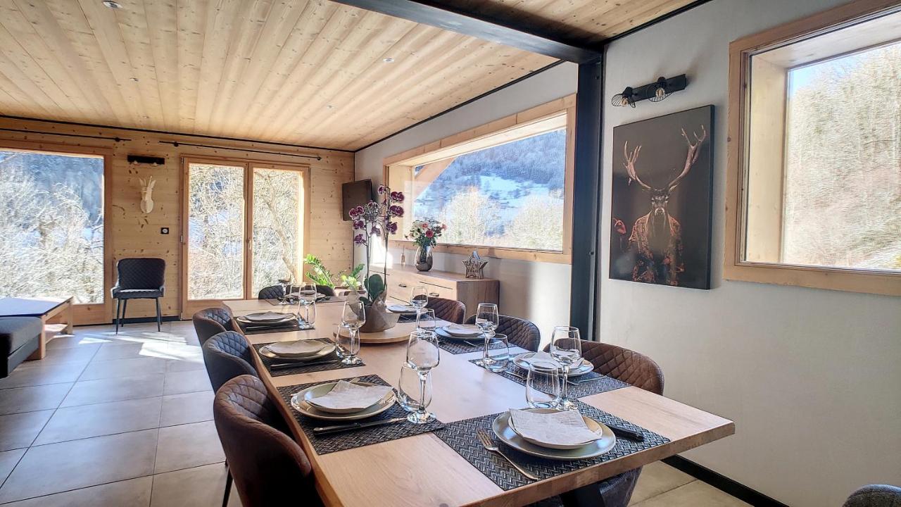 B&B Saint-Jean-d'Aulps - Chalet BAS-THEX 8-10 pers SAINT JEAN D'AULPS- PROCHE MORZINE-WIFI - Bed and Breakfast Saint-Jean-d'Aulps