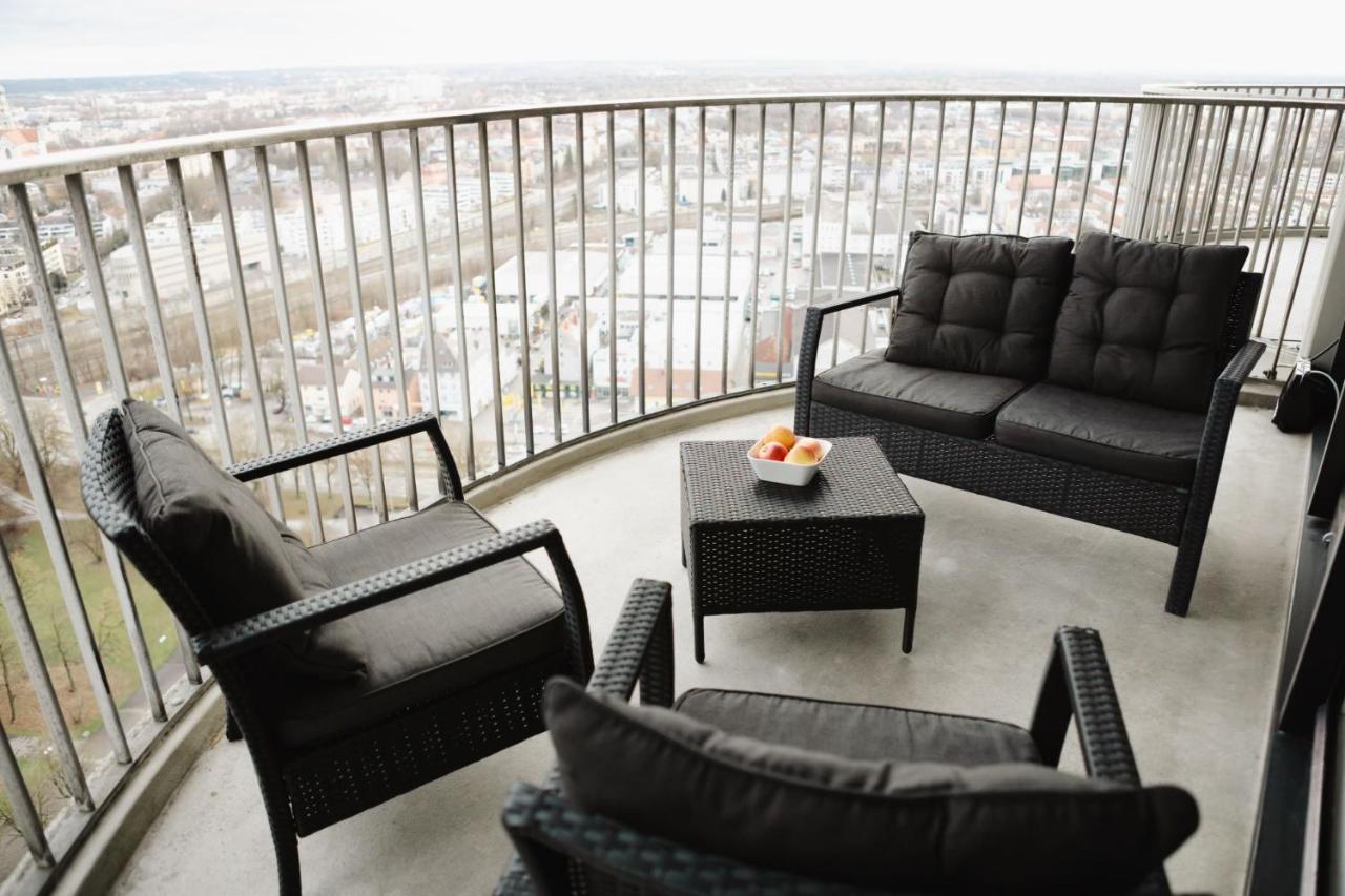 Hohes Apartment mit Weitblick über Augsburg - Ferienwohnung Augsburg