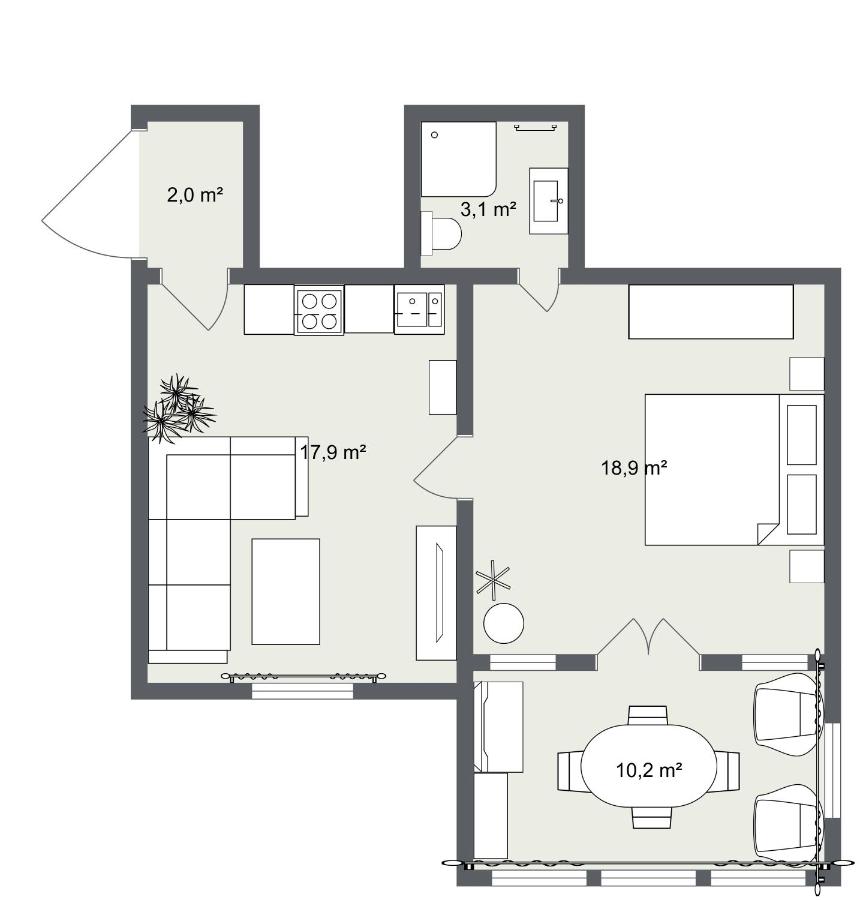 Appartement avec Balcon